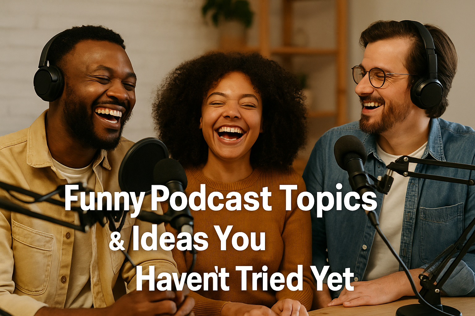 Funny Podcast Topics & Ideas You Haven’t Tried Yet