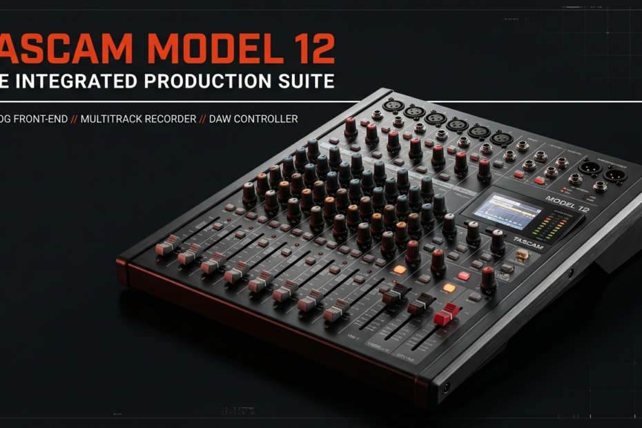 Tascam Model 12: cover