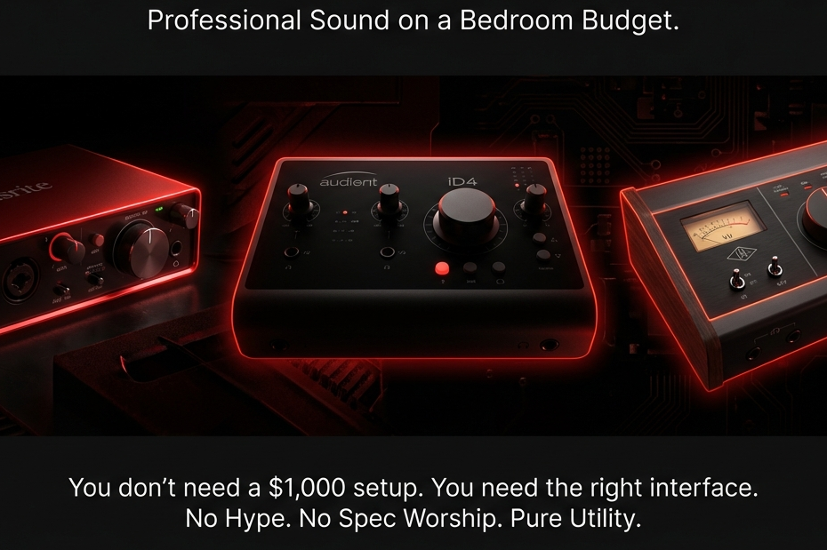Cover of Best Budget Audio Interface