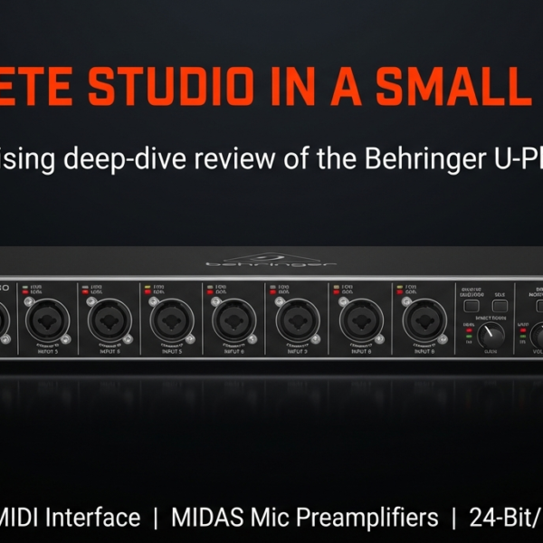 Behringer U Phoria UMC1820 Review: The Best Budget 8-Preamp