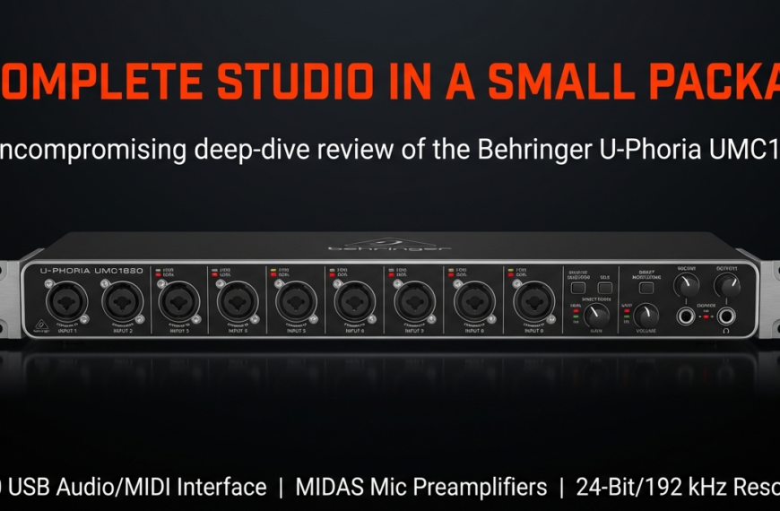 Behringer U Phoria UMC1820 Review: The Best Budget 8-Preamp