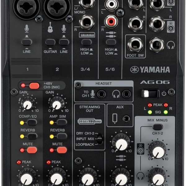Yamaha AG06MK2 Review (The Actual Truth)